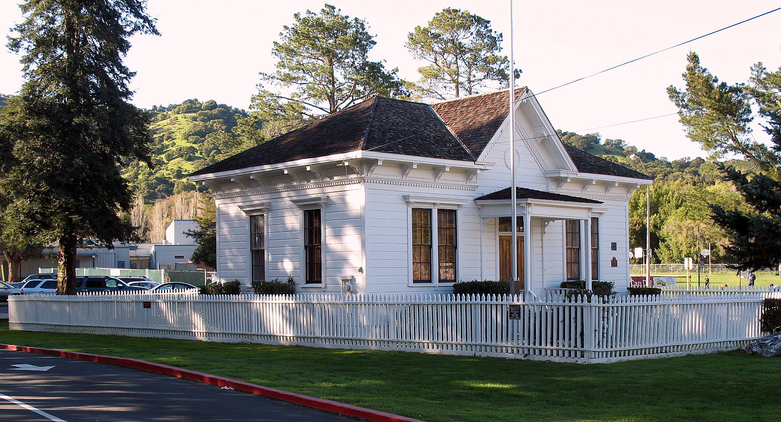 Historic schoolhouse in San Rafael